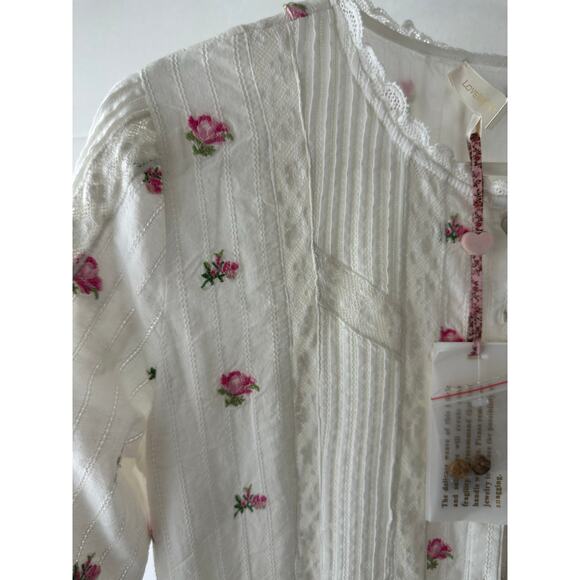 Loveshack fancy the avin pink potion dress size 6 - Picture 13 of 16